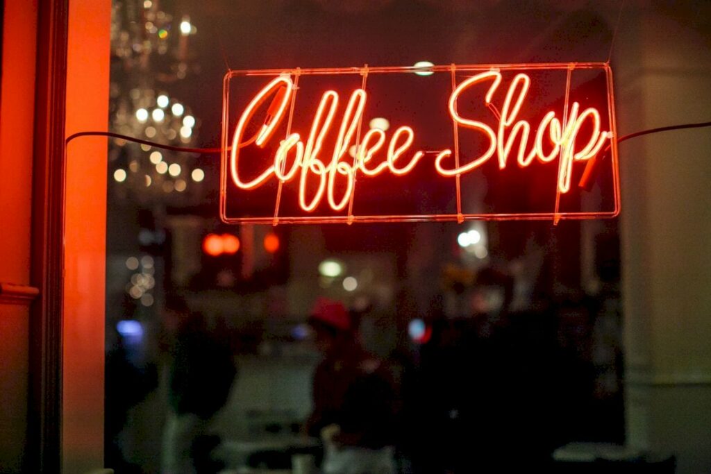 Coffeshop in Barcelona