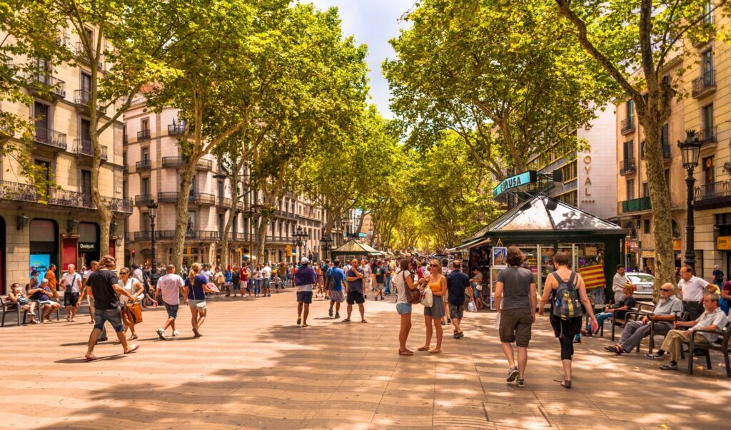 Street of Barcelona